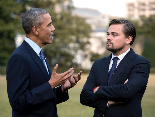  Leonardo DiCaprio y Obama piden hacer más por el cambio climático