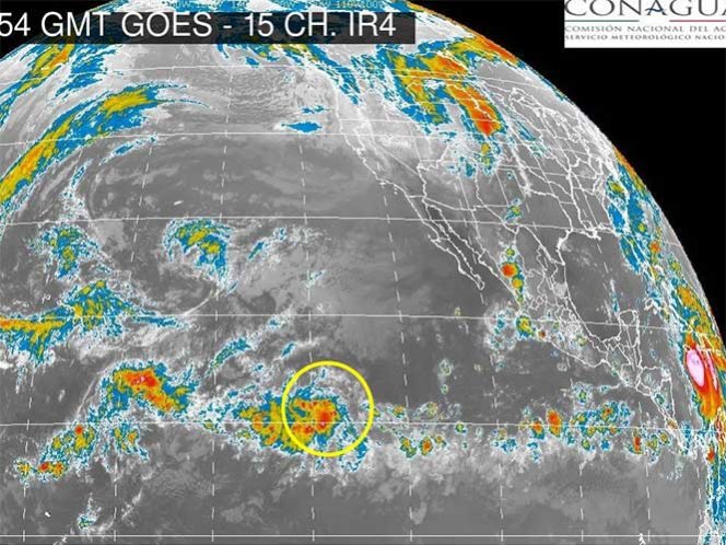  Alertan sobre posible ciclón tropical cerca de Baja California Sur