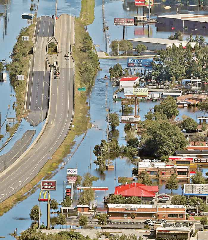  Matthew causó daños por 10mmdd en Estados Unidos