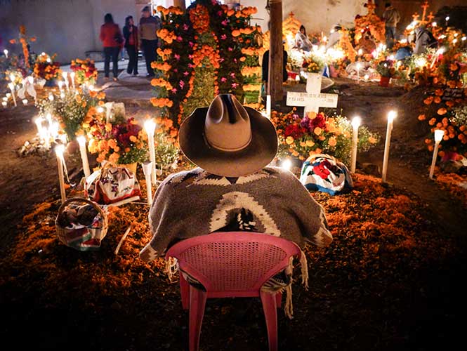  Así se vive el Día de Muertos en Michoacán