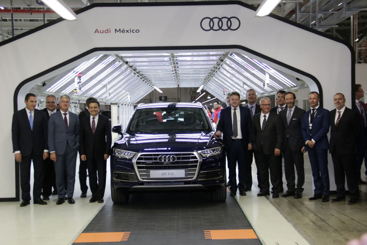  AUDI inaugura su nueva planta en México