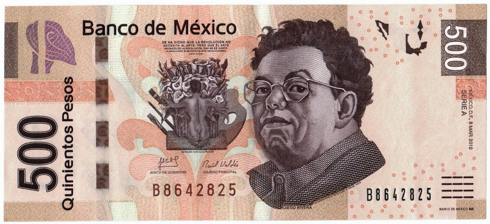  El billete mexicano que está entre los más bellos del mundo