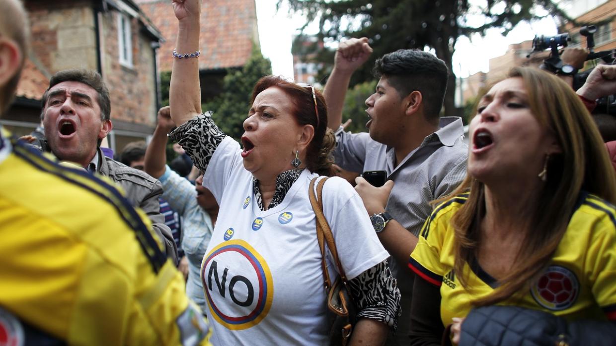  Colombia decide: No a los acuerdos con las FARC