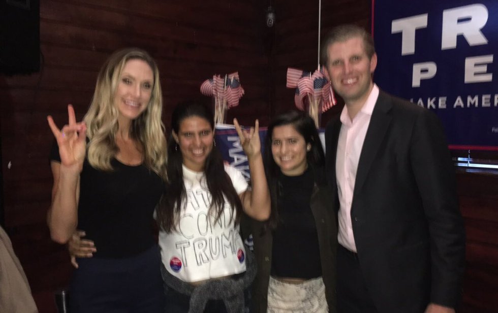  Latinas se burlan del hijo de Donald Trump