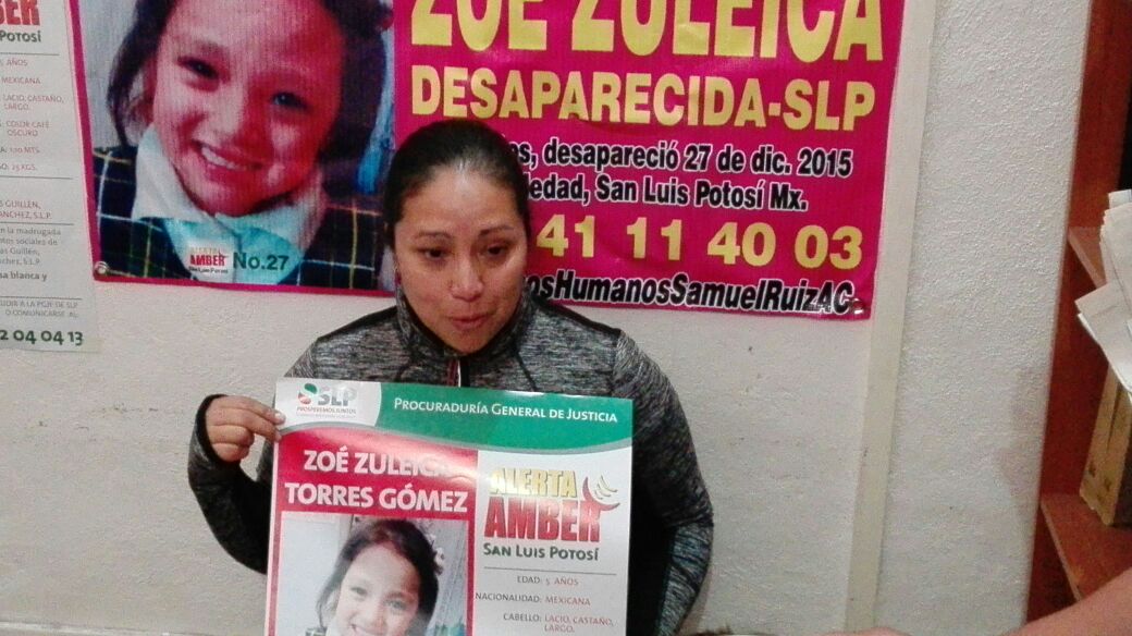  Madre de Zoe espera renuncia de titular de Alerta Amber; pide investigar a familia de su esposo