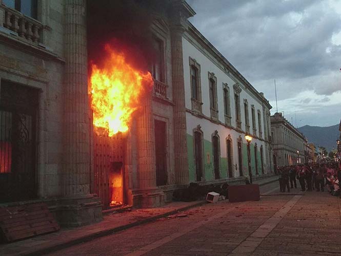  Grupos porriles causan terror en Oaxaca