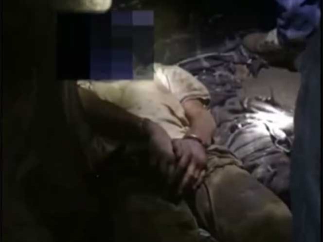  (Video) Rescatan a empresario de Michoacán; estaba encadenado en caverna
