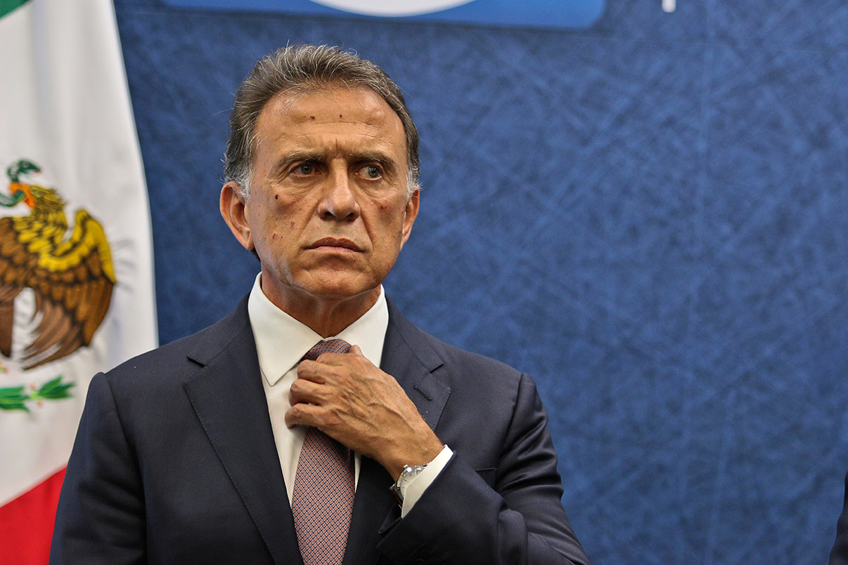  Cuento días y horas para tomar protesta en Veracruz: Yunes Linares