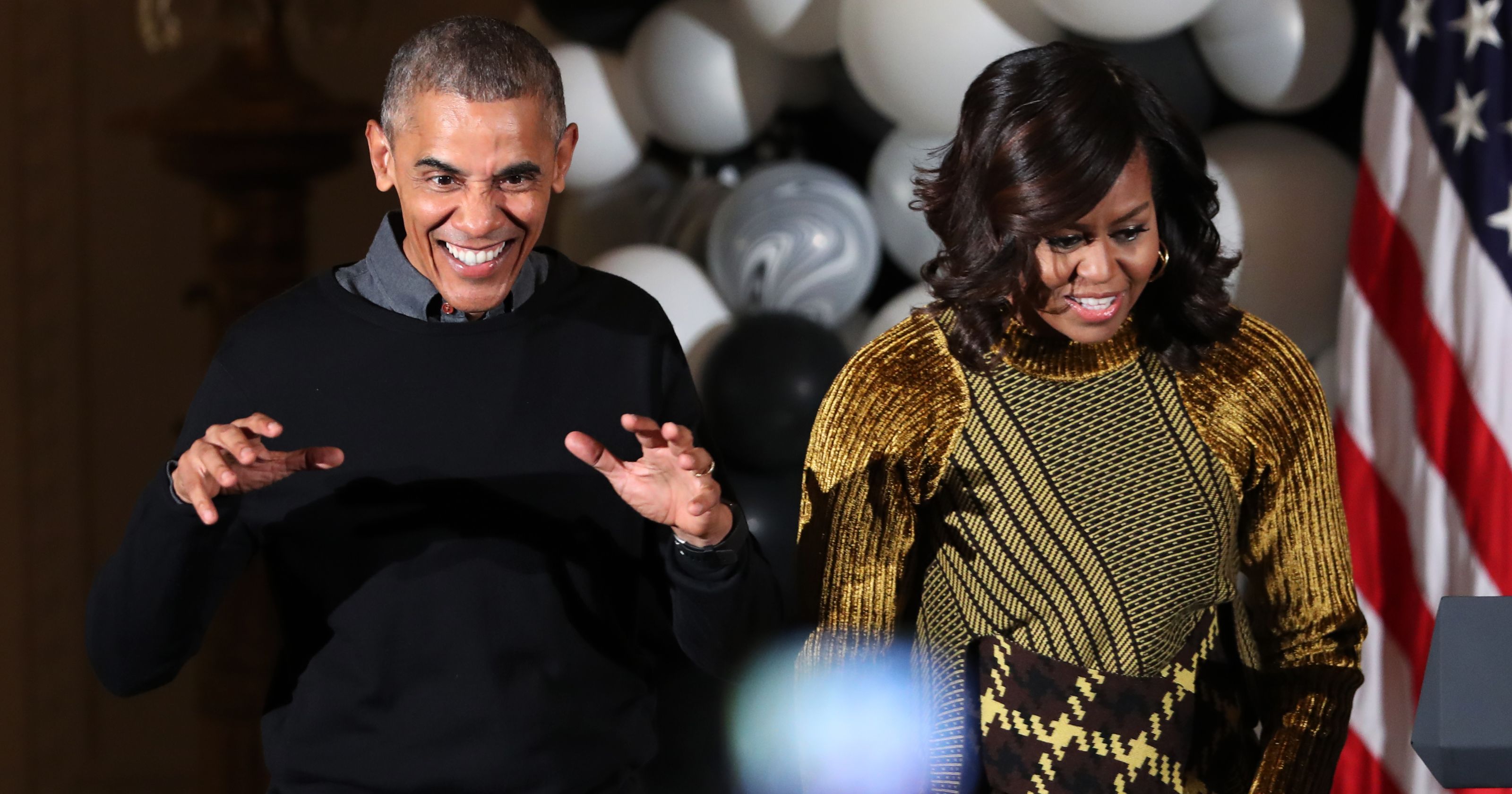  ‘Thriller’, el último baile de Halloween de los Obama en la Casa Blanca