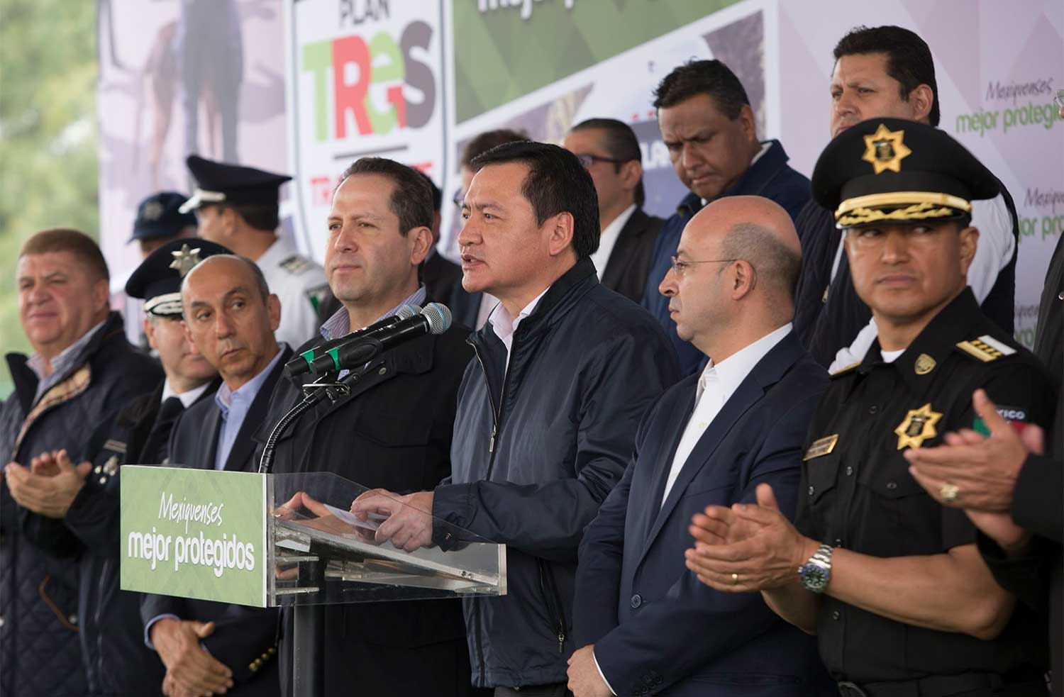 Seis estados no han cumplido en seguridad, acepta Osorio Chong