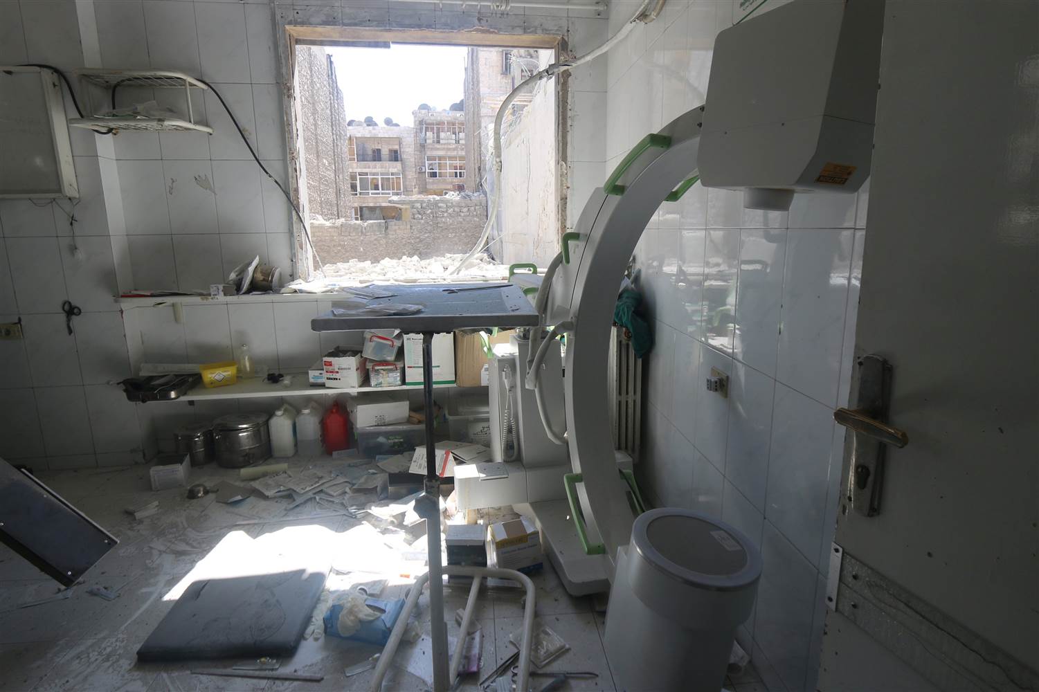  Bombardeos destruyen casi todos los hospitales de la ciudad de Alepo, en Siria