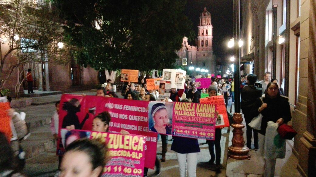  Protestan contra autoridades omisas ante alarmante violencia de género