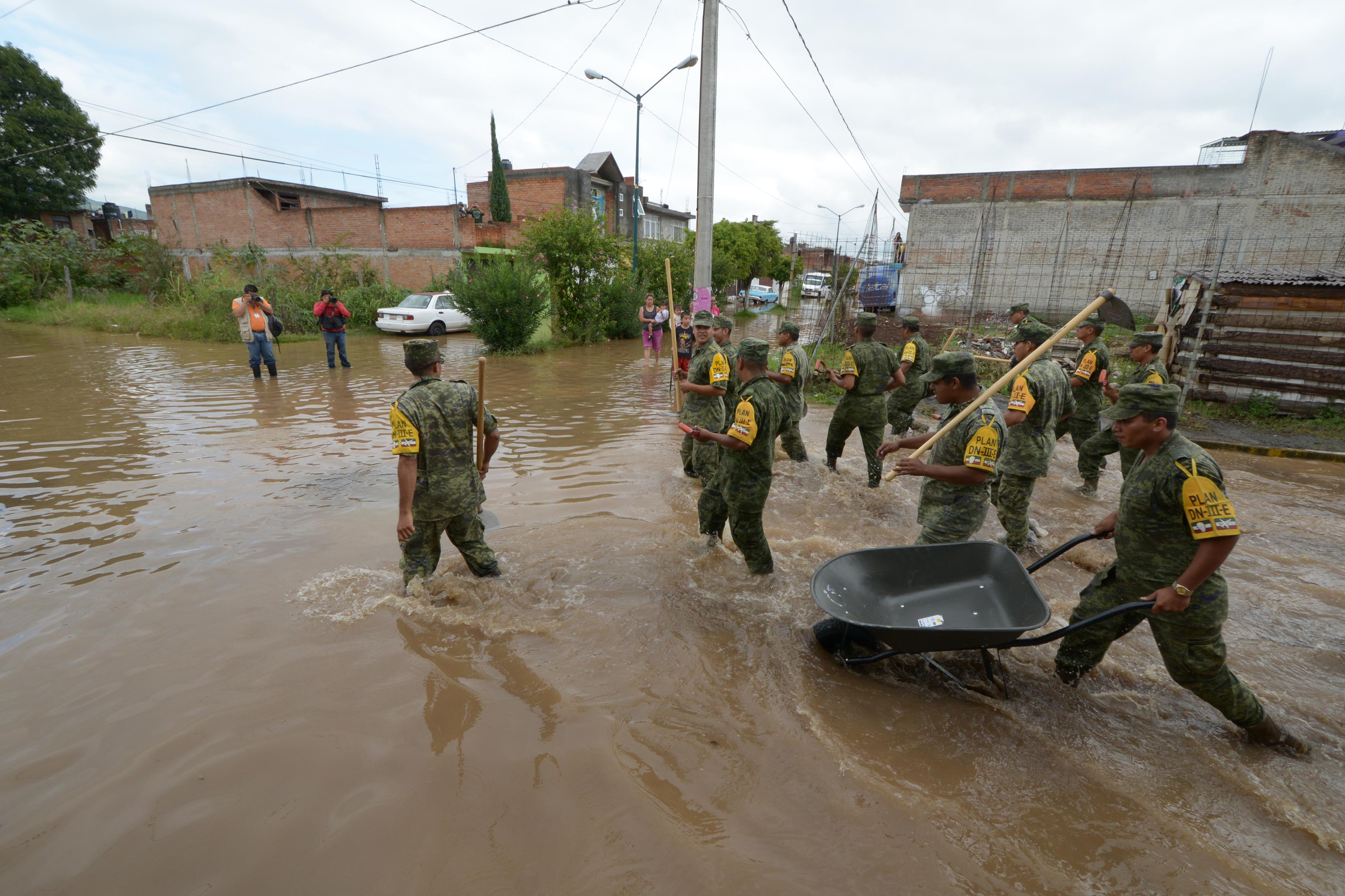  Sedena aplica Plan DN-III en Chiapas por lluvias