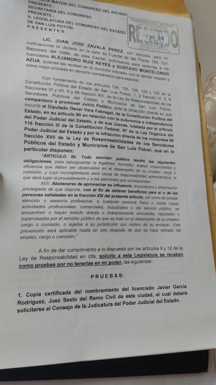  Tercer demanda contra Ponce Rodríguez y la primera a su “protector”