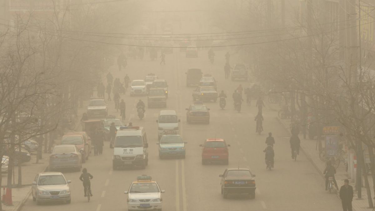  China sufre cuarto día de contaminación ambiental