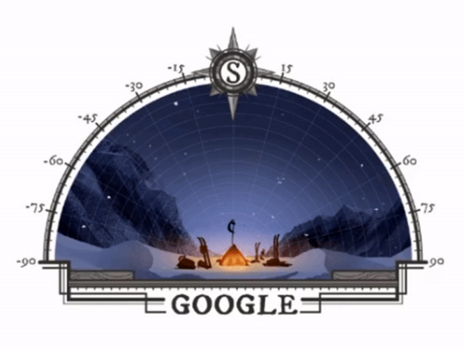  Google celebra en su página de inicio 115 años de la primera expedición al Polo Sur