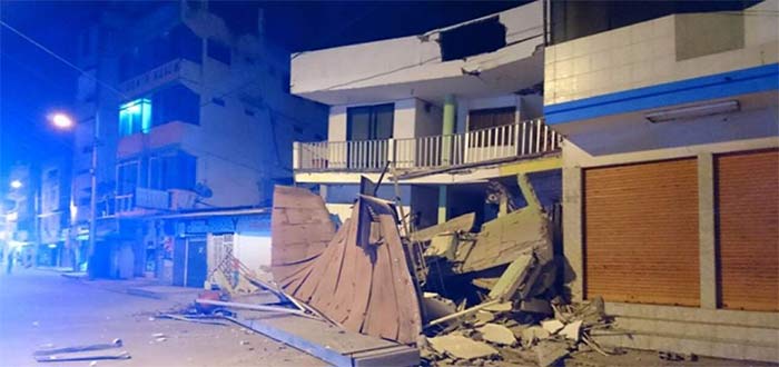  Un muerto y daños materiales por cadena de sismos en Ecuador; se esperan más réplicas