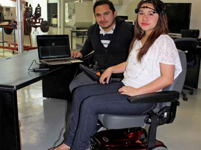 Crean dispositivo para mover silla de ruedas a través del cerebro