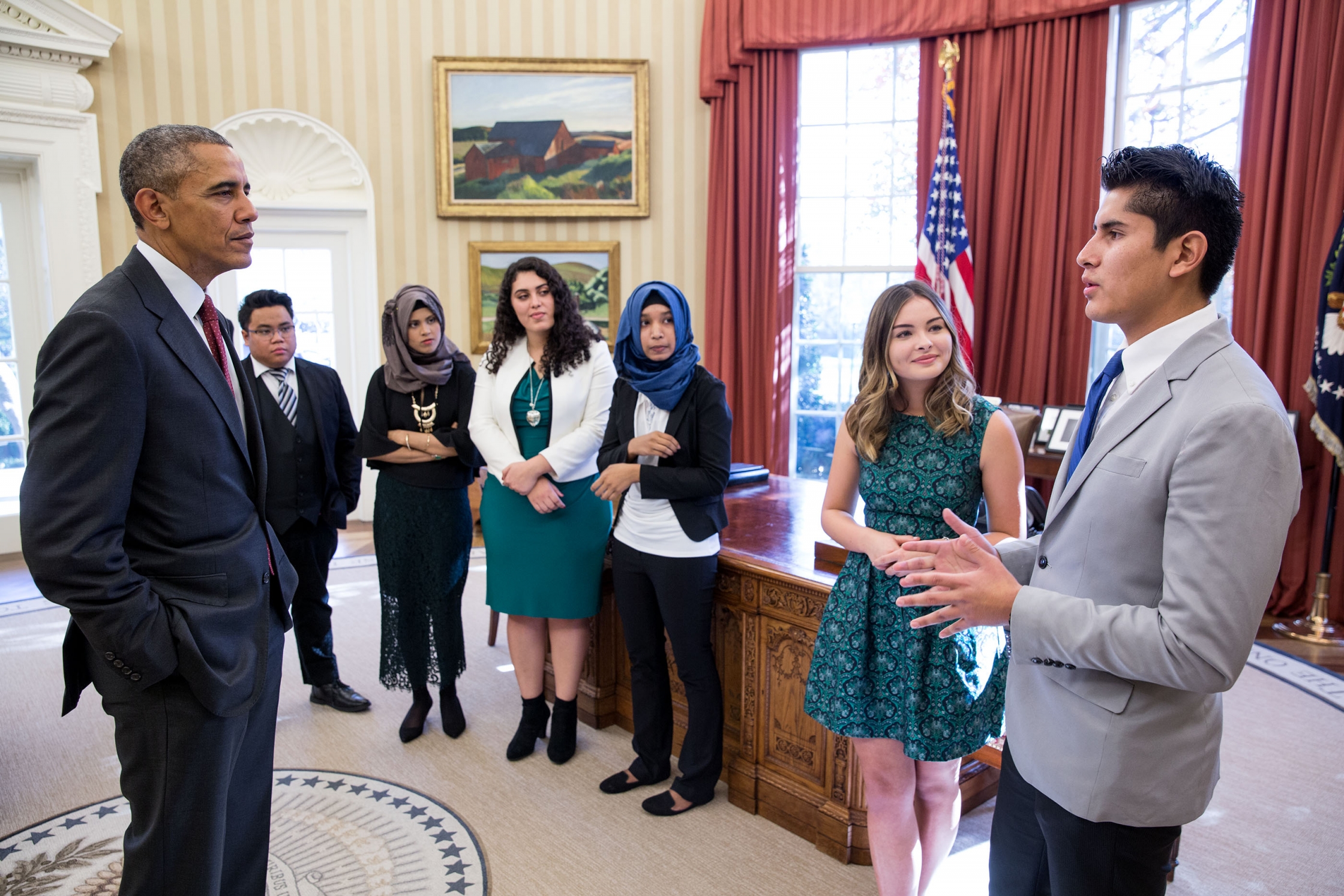  Después de la presidencia, Obama apoyará a jóvenes de minorías