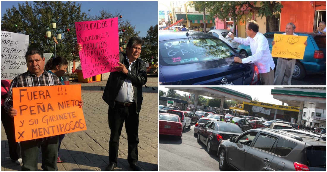  La indignación se transforma en llamados a protestas, boicot y marchas por ‘mega gasolinazo’