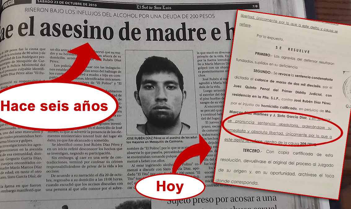  Seis años en prisión por confesión bajo tortura