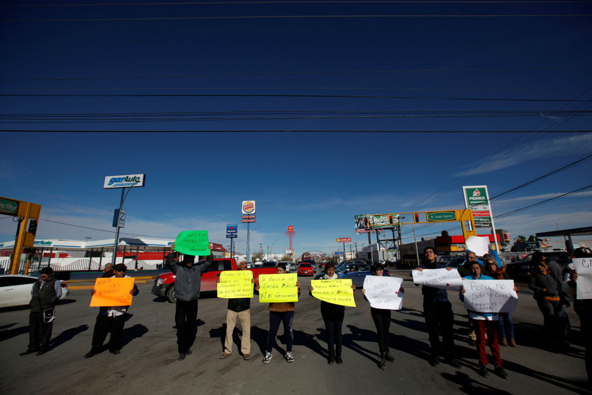  Pemex advierte sobre riesgo de desabasto tras bloqueos por gasolinazo