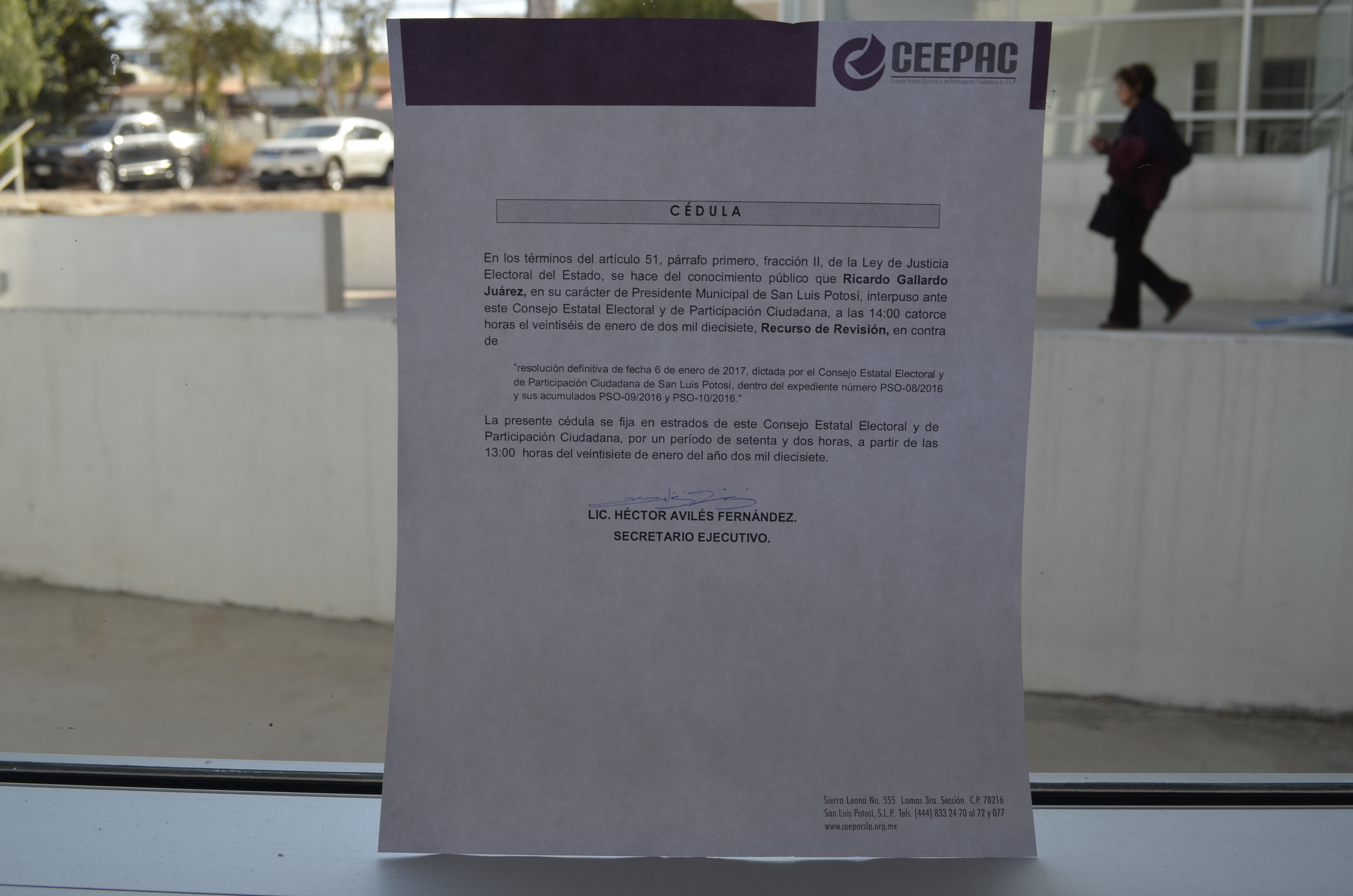  Impugnada, “Gallardía” del CEEPAC
