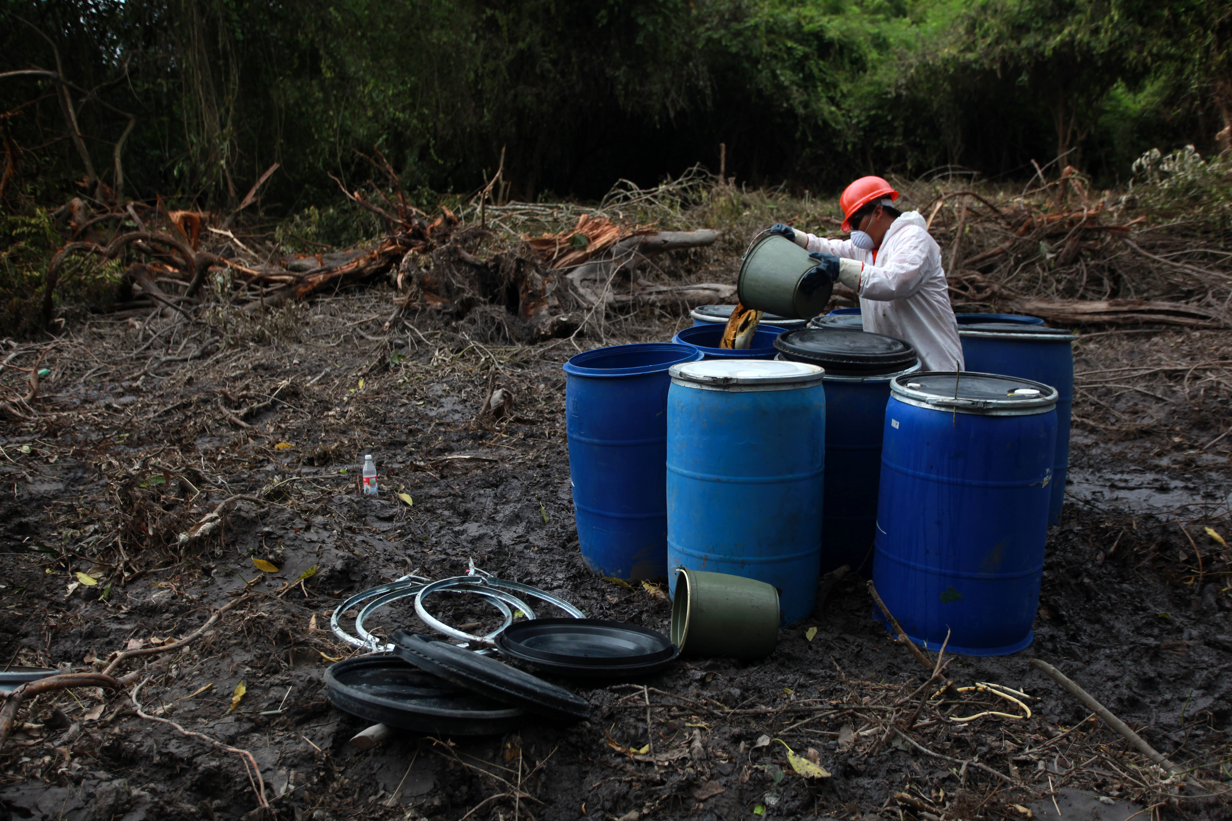  Incautan 80 mil litros de combustible en Veracruz