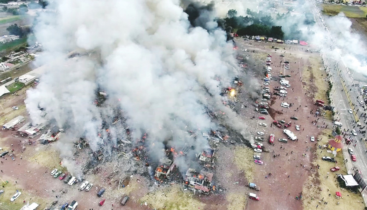  Revelan la causa de la trágica explosión en Tultepec