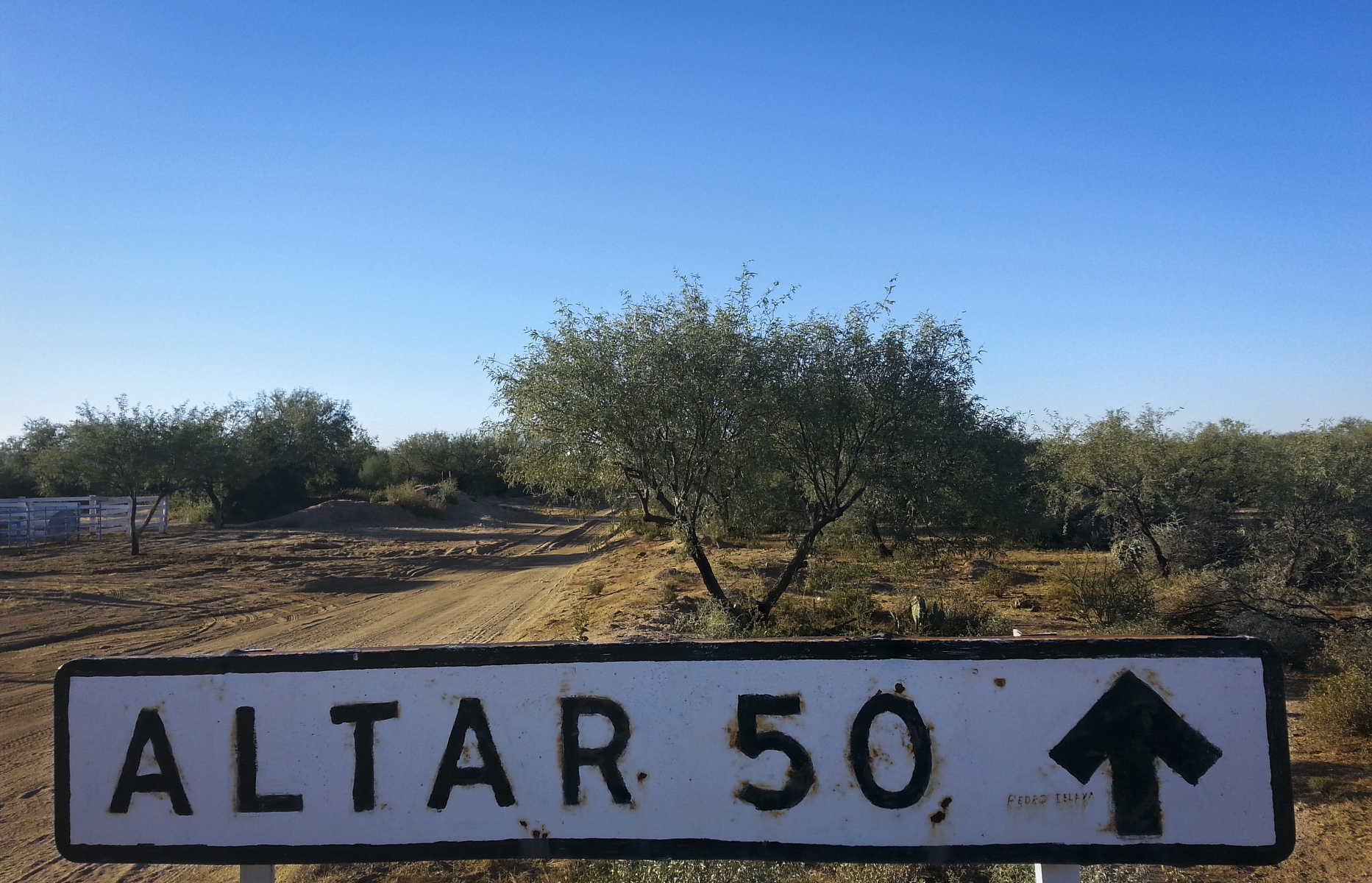  Trumpland vista desde la frontera