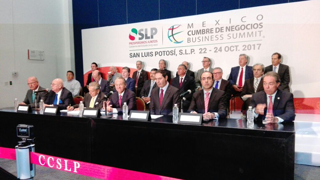  SLP será sede de Cumbre de Negocios Business Summit 2017