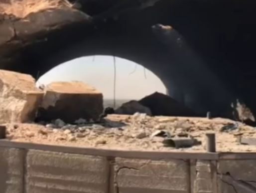 Video: Difunden imágenes de la base aérea siria atacada por EU
