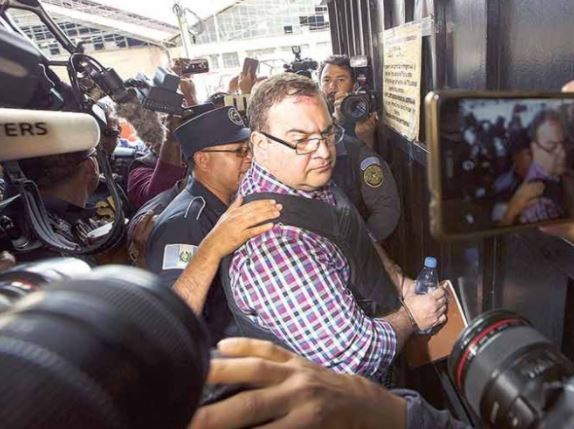  Duarte va a audiencia; rechaza ser extraditado