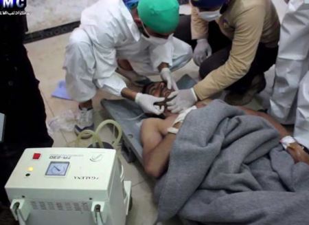  Hallan evidencias de gas sarín o cloro en víctimas de presunto ataque químico en Siria