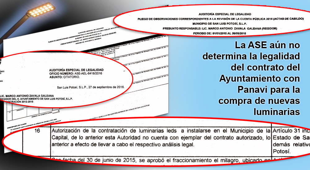  ASE cuestiona legalidad de contrato con Panavi; diputados pretenden ampliarlo