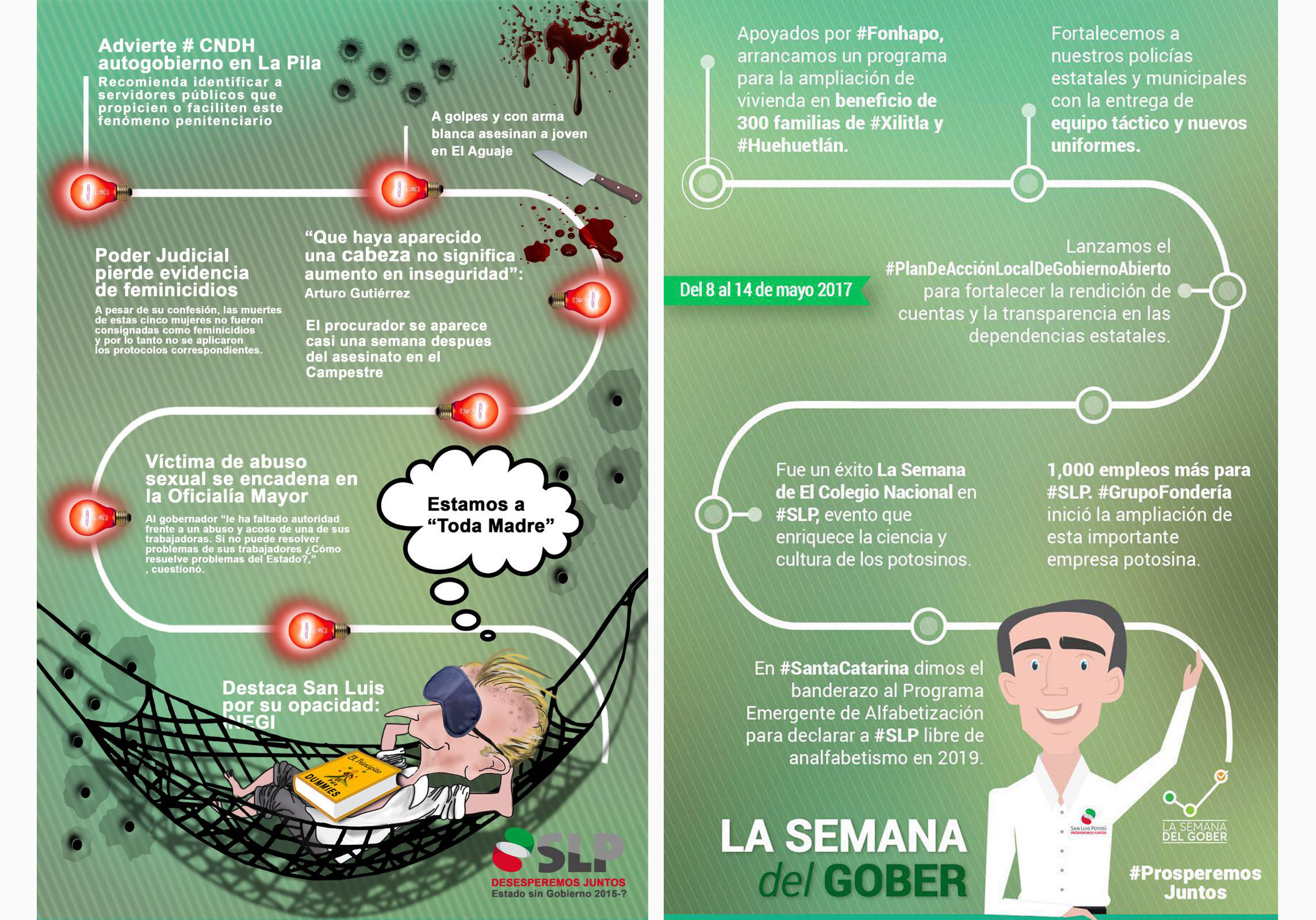  Circula ya segunda edición de “La Semana del Gober”… y su parodia