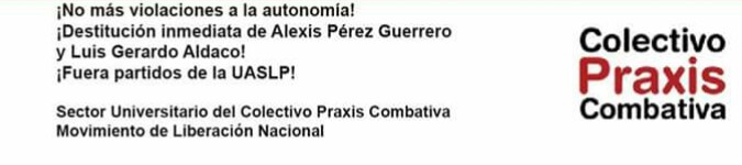  Fuera intereses de funcionarios de gobierno en la UASLP