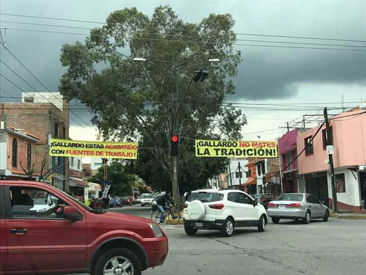  Comerciantes de “Gorditas de Morales” denuncian amenazas “Gallardistas”