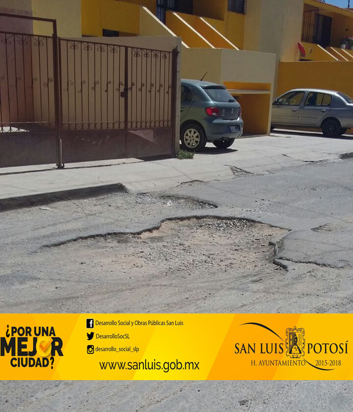  Y con gallardía, seguimos siendo la ciudad de los baches