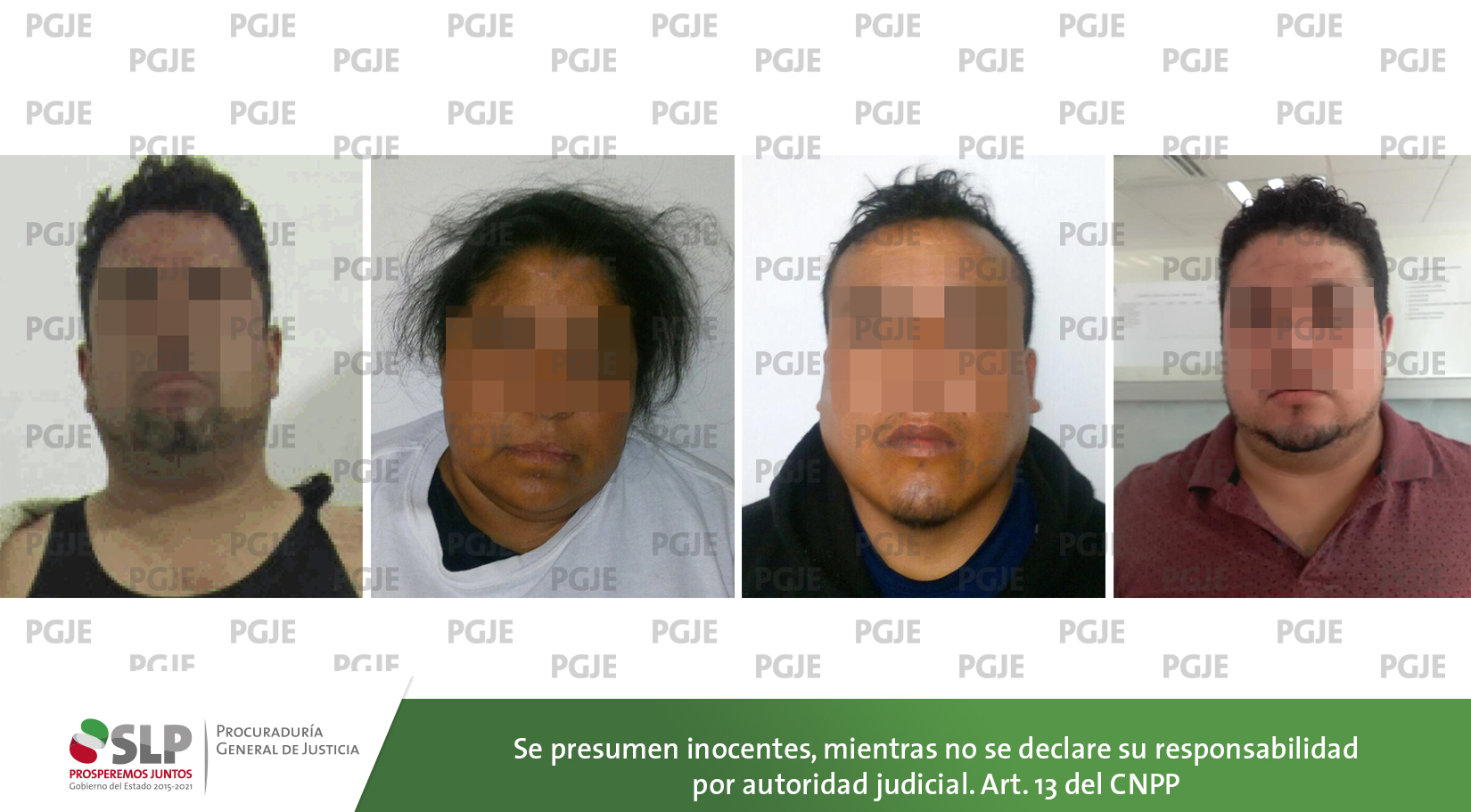  Dictan prisión preventiva a policía y ex policía de SGS por homicidio