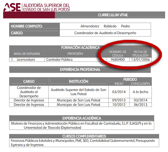  ASE mantiene a integrantes de la “ecuación corrupta”