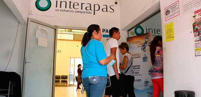  Interapas no habría cumplido con requisitos para solicitar alza a la tarifa del agua