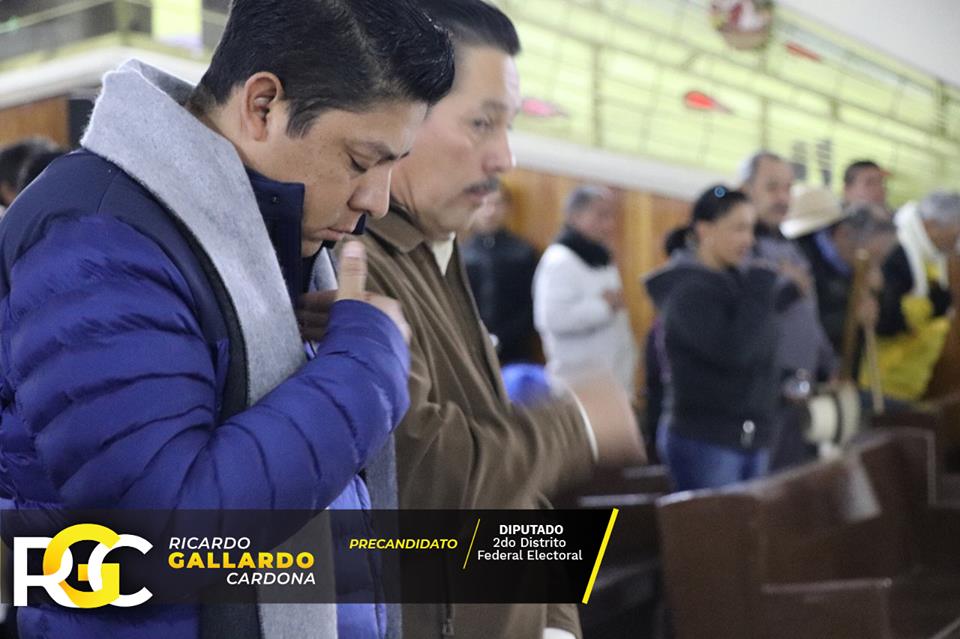  Ricardo Gallardo e hijo, utilizaron la fe para beneficio político: PAN