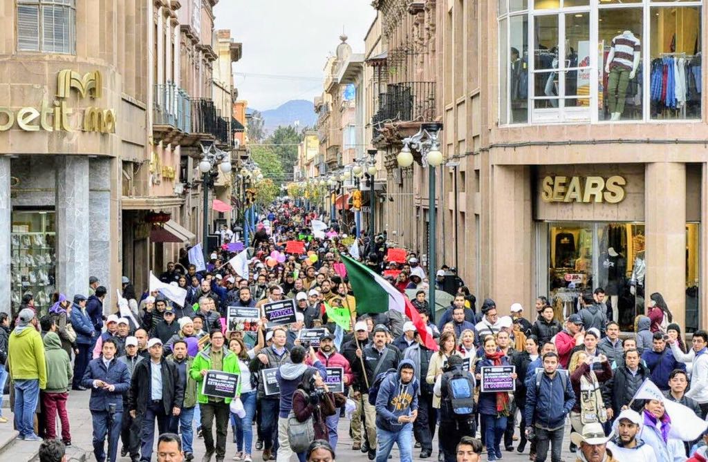  Proponen Frente Nacional Anticorrupción en Caravana por la Dignidad