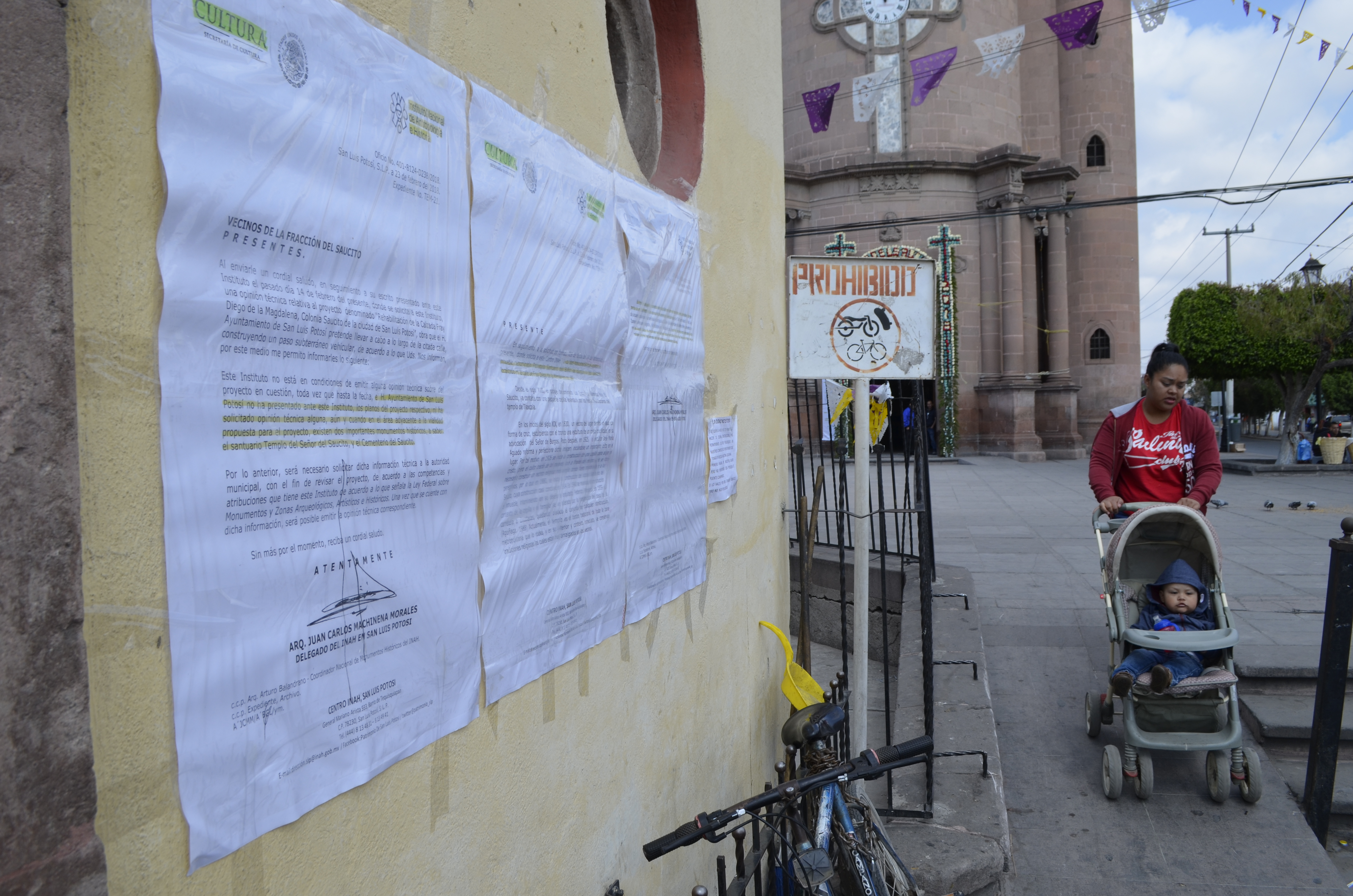  Habitantes de El Saucito se oponen a construcción de puente subterráneo; el alcalde Gallardo la quiere imponer