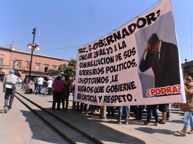  Protestan en defensa de la Gallardía