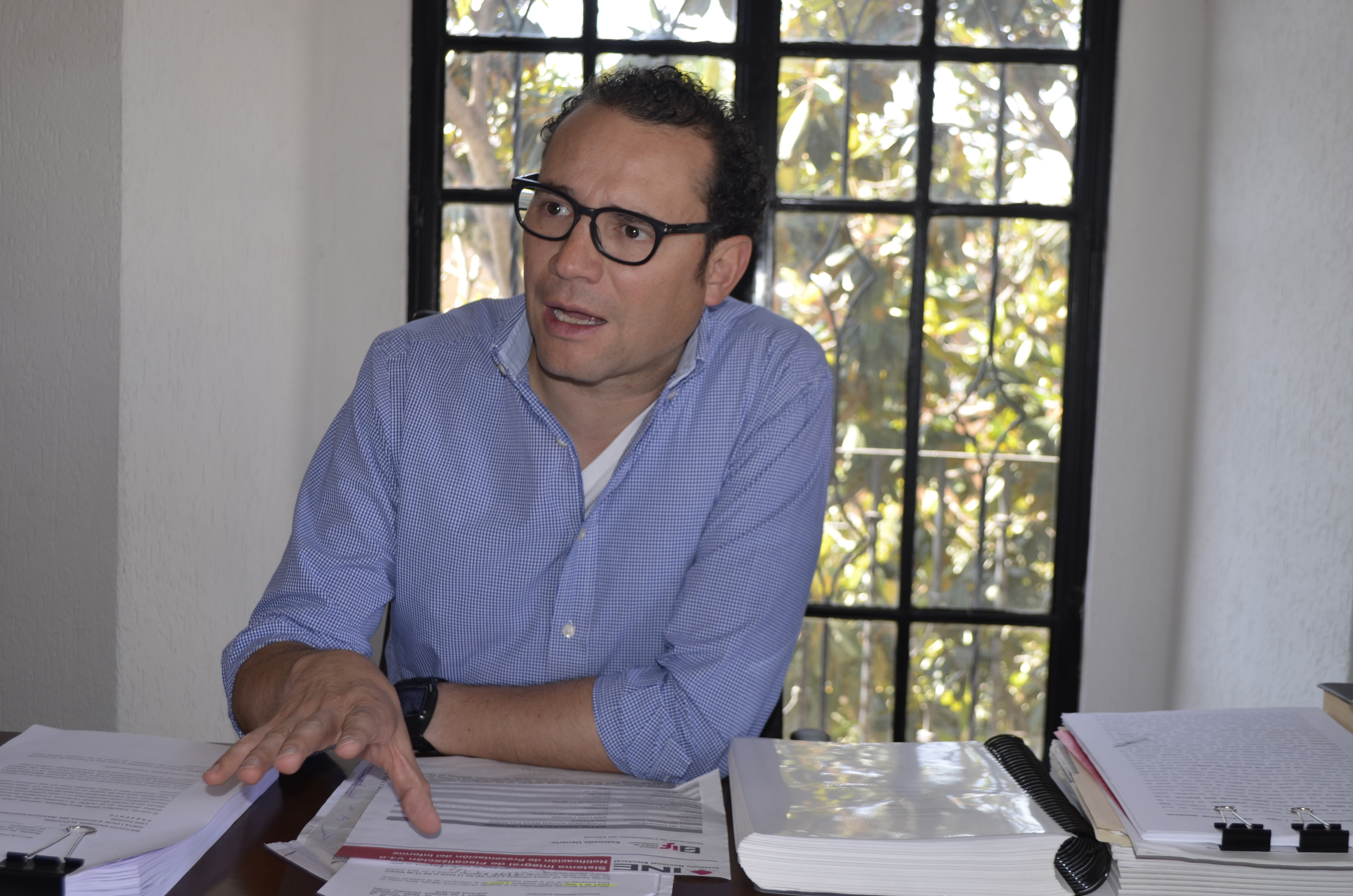  ENTREVISTA: Xavier Nava se guarda si votó o no por Gallardo en 2015