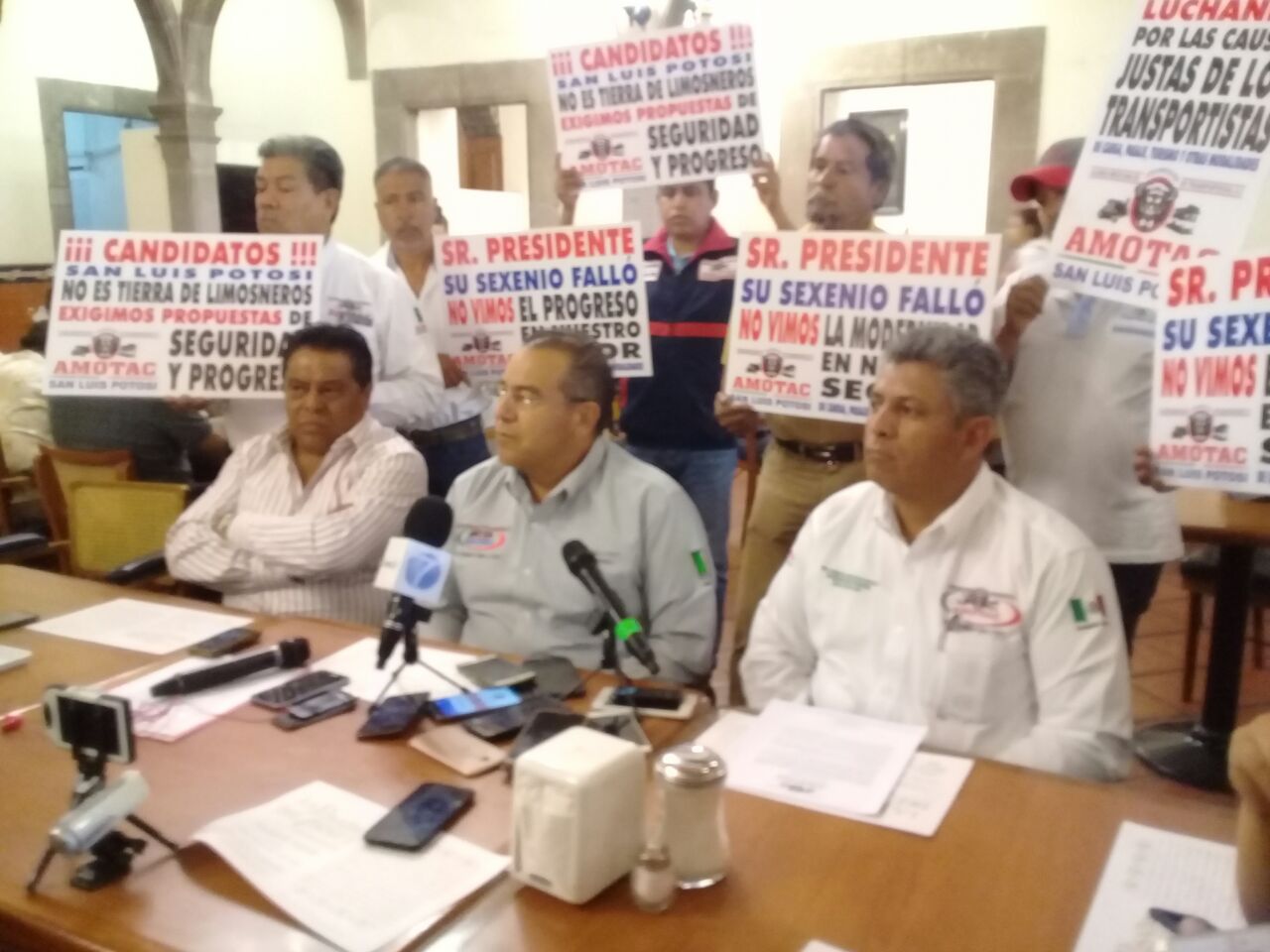  AMOTAC anuncia manifestación para este martes