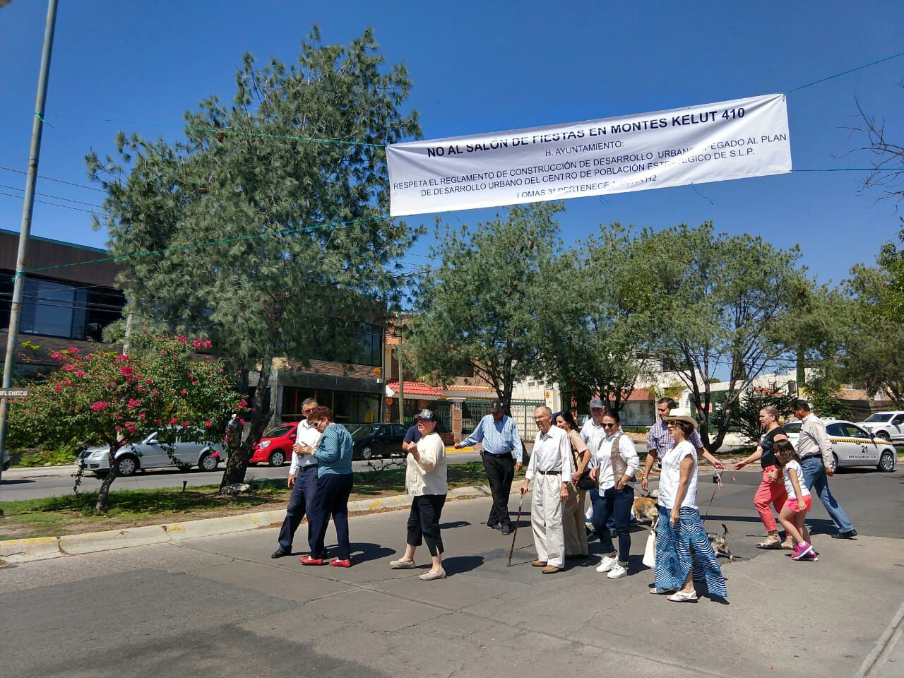  Rechazan construcción de “salón de fiestas” en Lomas 3ª Sección (VIDEO)