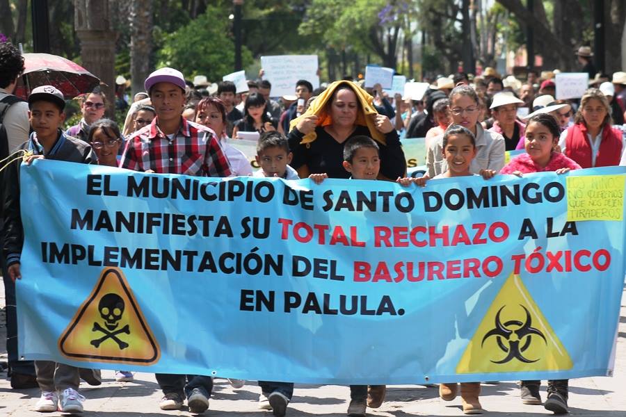  Habitantes de Santo Domingo obtienen amparo contra tiradero tóxico de Palula